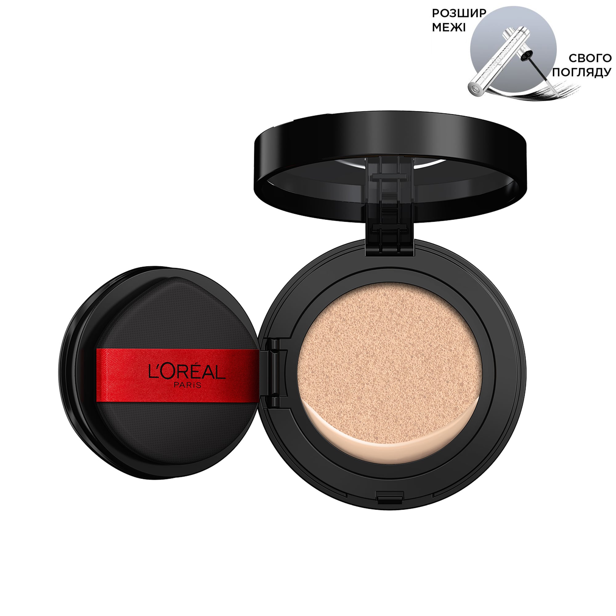 Тональна основа-кушон для обличчя L’Oreal Paris Infaillible Cushion N100, 11 г